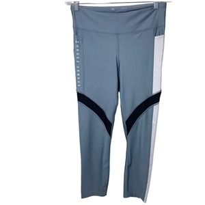 Under Armour Compression heat gear workout athletic pants green large